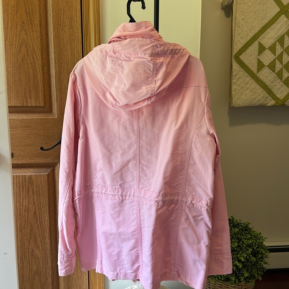 Lands' End Light Pink Jacket with Hood size small - Picture 8 of 9